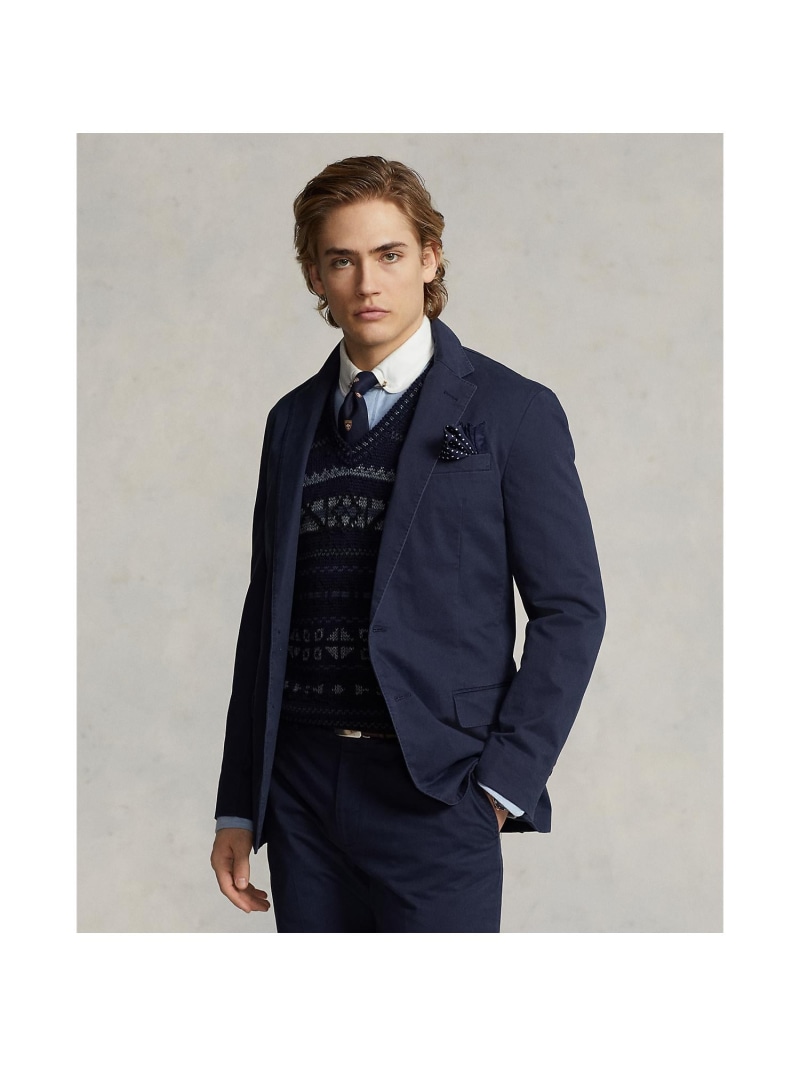 楽天市場】POLO RALPH LAUREN Polo ストレッチ チノ スーツ ジャケット