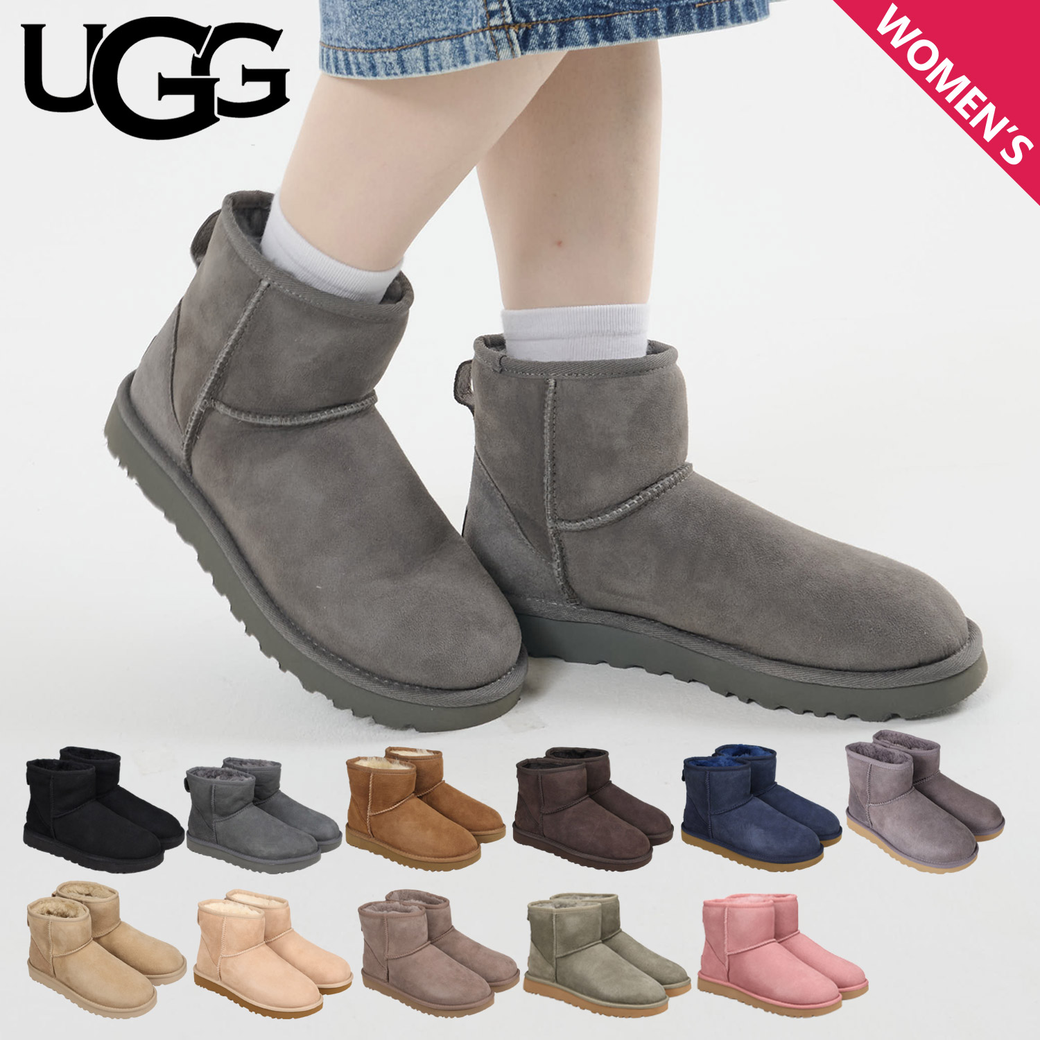 楽天市場】アグ UGG ムートン ブーツ クラシック ミニ 2 WOMENS