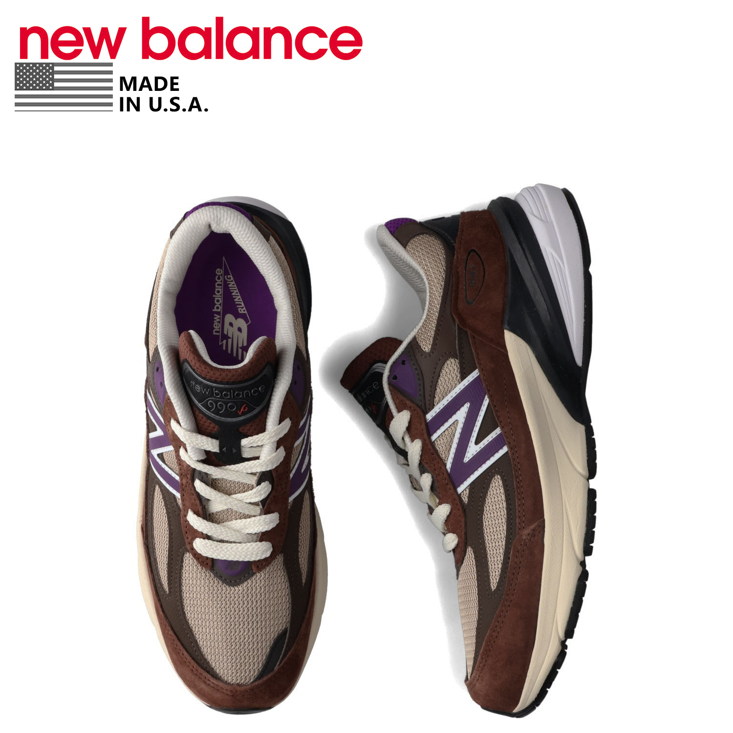 楽天市場】new balance ニューバランス 990 V6 スニーカー メンズ D