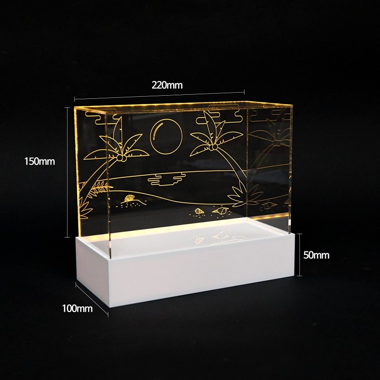 楽天市場】【IDK】LED 照明付き フィギュアケース ディズニー ミニ