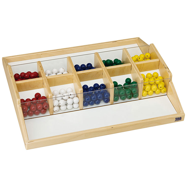 楽天市場】TAG 仲間と遊ぶビーズ分類箱 TGER3 おもちゃ ビーズ 保育