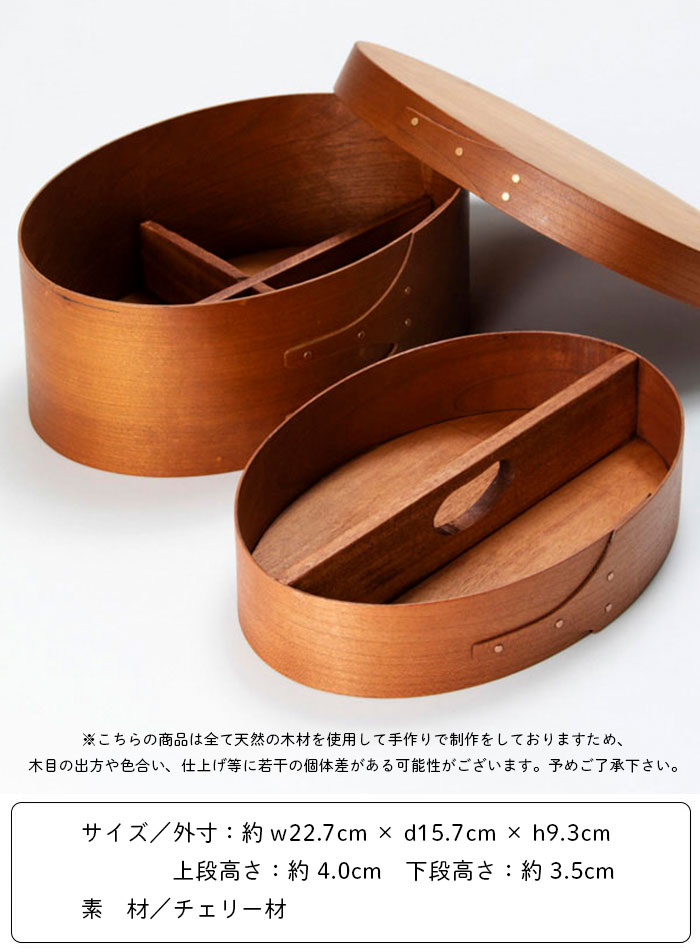 楽天市場】裁縫道具入れ シェーカーソーイングボックス 2段 シェーカー