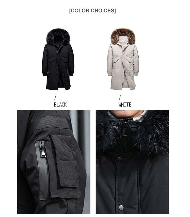 楽天市場】ダウンジャケット ペア ファー襟付きダウンコート