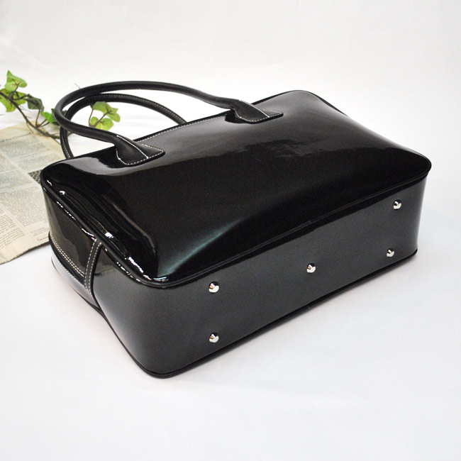 楽天市場】雑誌掲載 濱野 バッグ エナメル ボストンバッグ A4 軽量