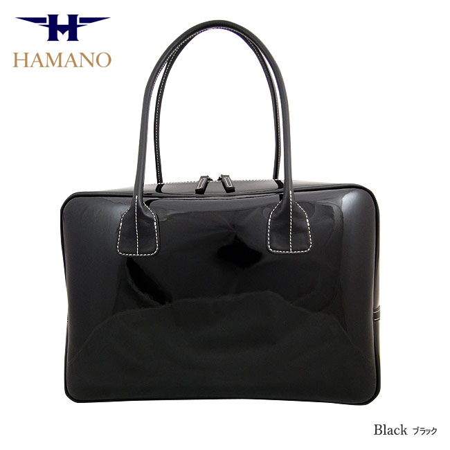 楽天市場】雑誌掲載 濱野 バッグ エナメル ボストンバッグ A4 軽量