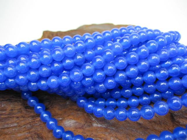 楽天市場】【連売り商品】ブルーアゲート（青メノウ）品質AAAΦ6±0.2