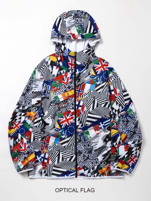 楽天市場】【楽天スーパーSALE対象】グラフィカルウインドブレーカー