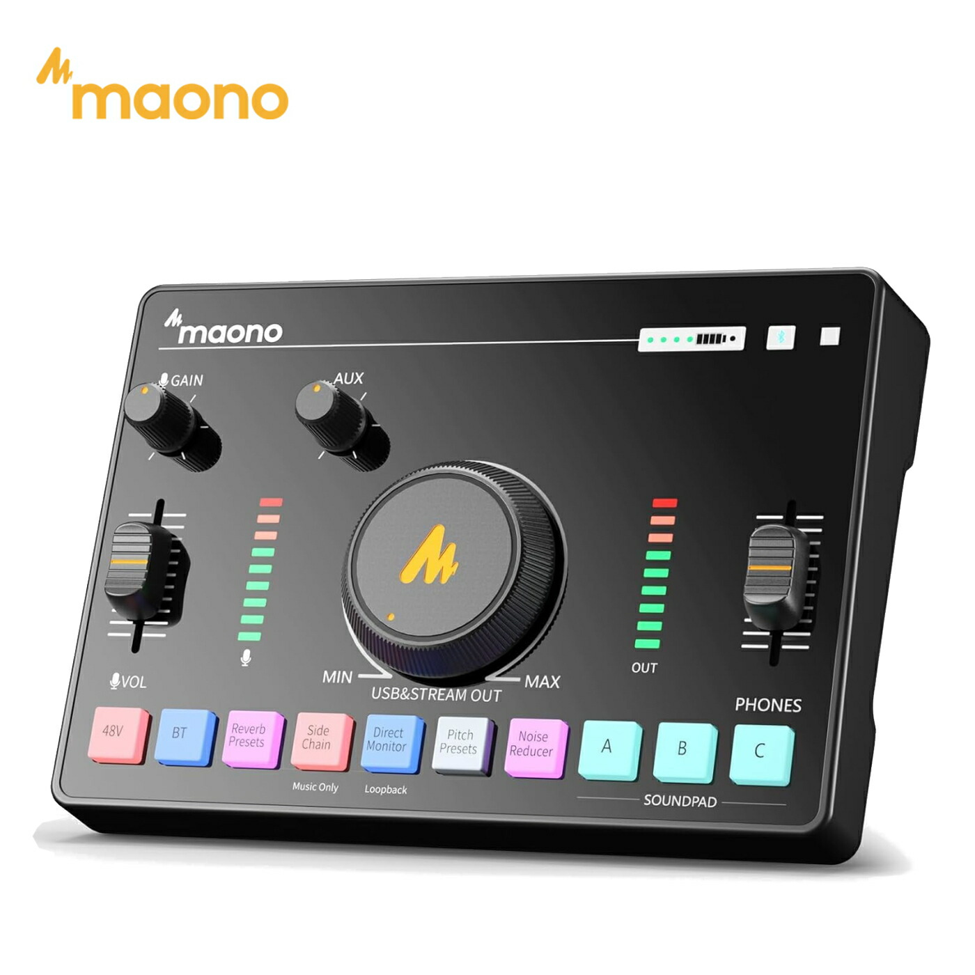 楽天市場】＼期間限定特価／MAONO オーディオミキサー オーディオ