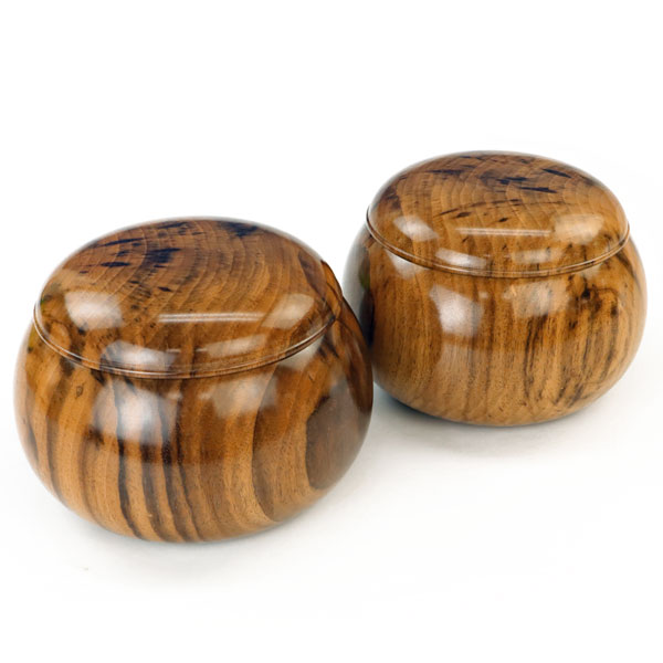 楽天市場】囲碁 高級木製碁笥 黒柿 超特大 ※熟練職人が造る極めて稀少