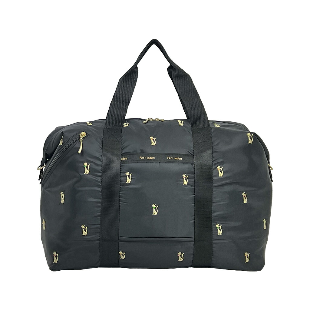 楽天市場】【20％OFFクーポン対象！ 3/4〜3/11まで】猫刺繍 ボストン