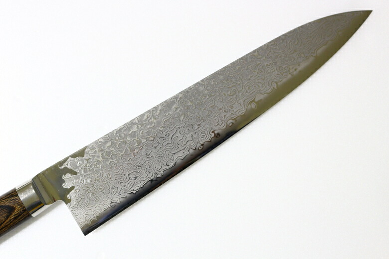 楽天市場】高村刃物彩雲エイト・花 牛刀 刃渡り210mm （粉末ハイス鋼