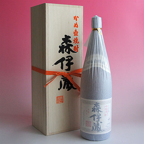 楽天市場】森伊蔵 森伊蔵純正桐箱入り 1800ml 1本組 いも焼酎ギフト