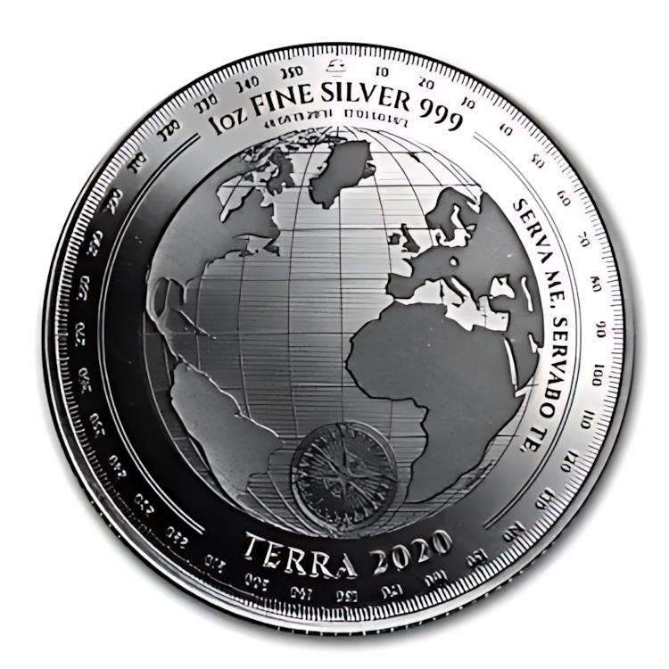 楽天市場】2020 トケラウ 1 オンス シルバー $5 Terra BU : 世界の紙幣