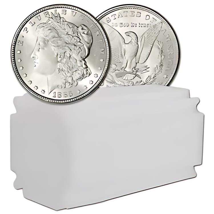 楽天市場】1885 US モルガン シルバー ダラー $1 - BU - 20 ロール