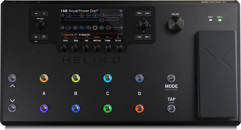 楽天市場】LINE6 HELIX LT ギタープロセッサー マルチエフェクター