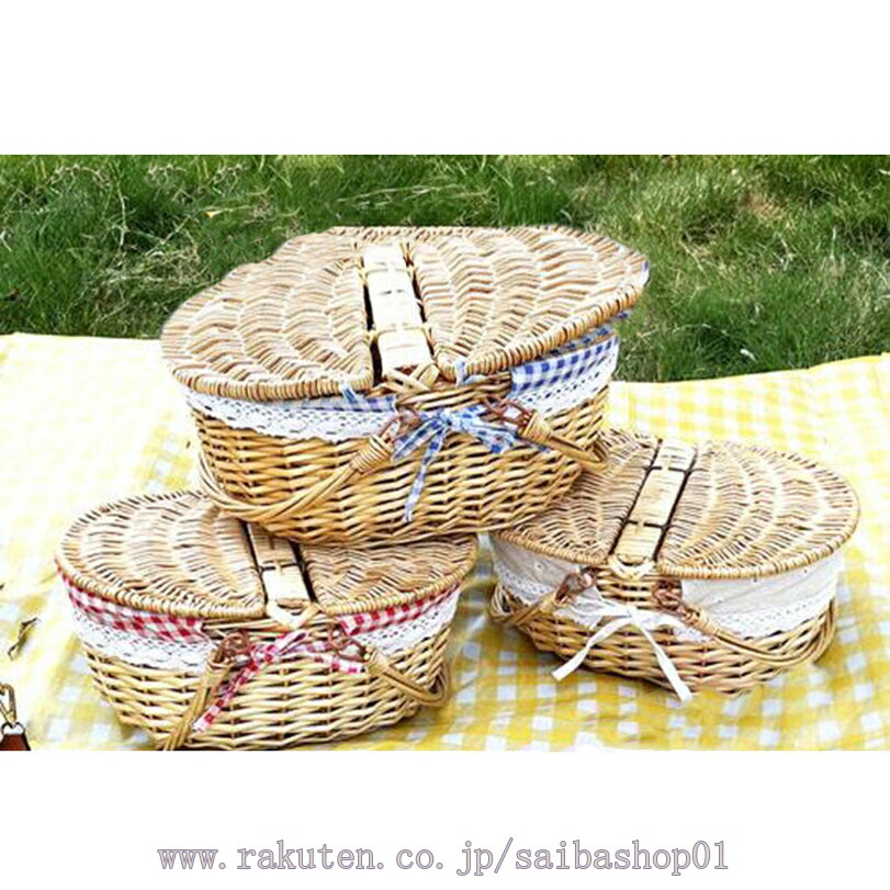 楽天市場】500円OFFクーポン 籐のかごバスケット ラタン ピクニック