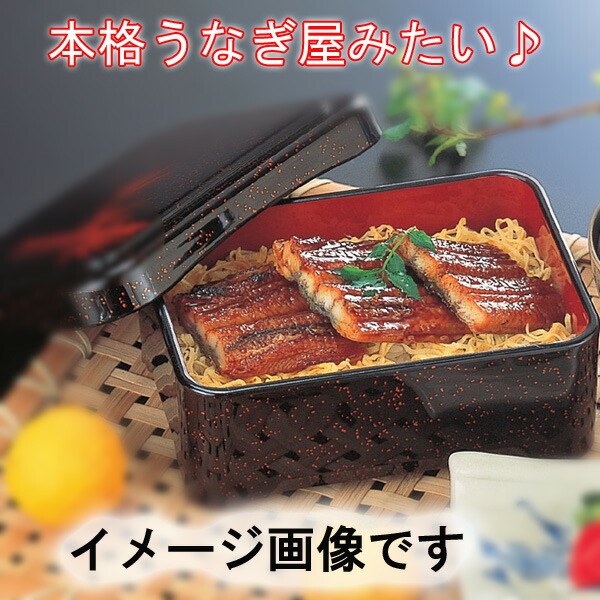 楽天市場】クーポン有 うなぎ重箱 光月 丼重 黒内朱 【文字入れ・ロゴ