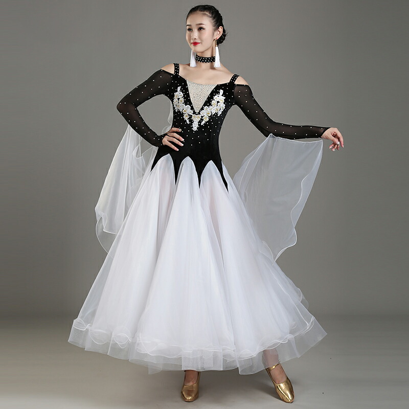 楽天市場】社交ダンス モダンドレス ワルツダンス パーティー ラテン