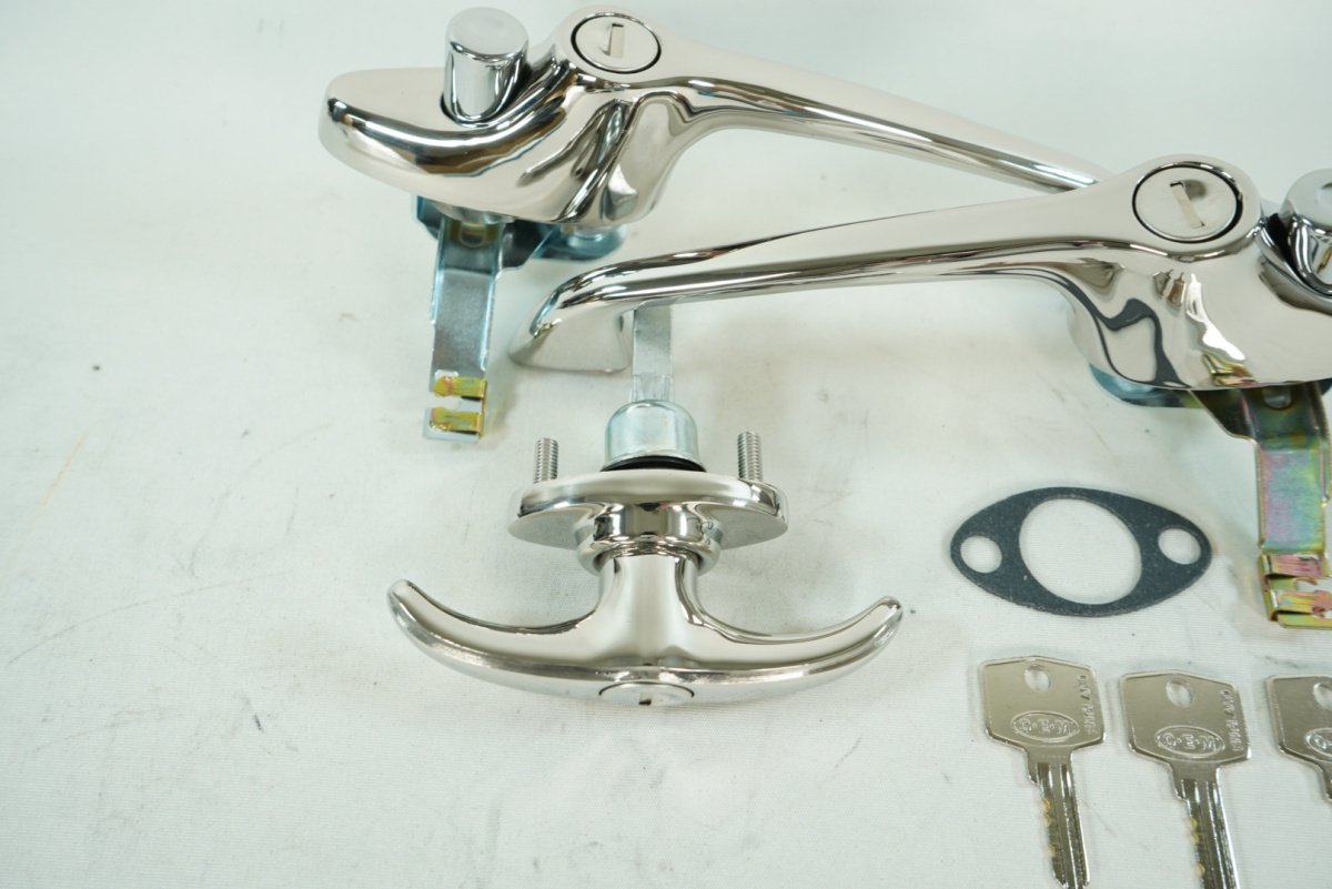 楽天市場】ローバーミニ ドアハンドル左右 MK1トランクハンドル 3点