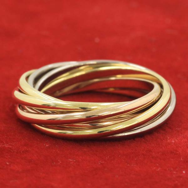 楽天市場】カルティエ トリニティリング/7連/現行#49(日本サイズ9号