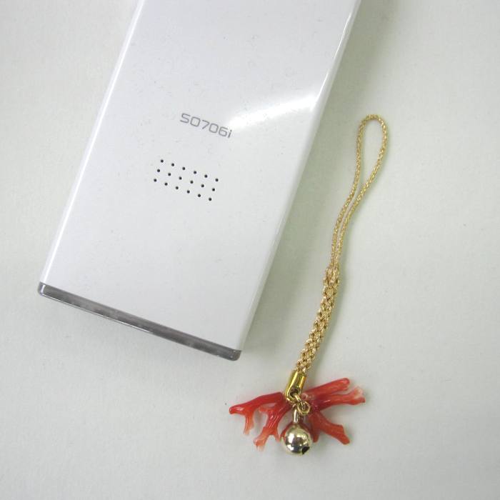 楽天市場】日本 高知産赤珊瑚 枝の根付. （5個付） 開運 お守り 厄除け