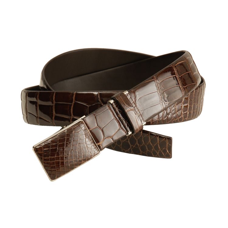 楽天市場】【24h限定10%off】日本製 クロコダイル ベルト マット仕上げ