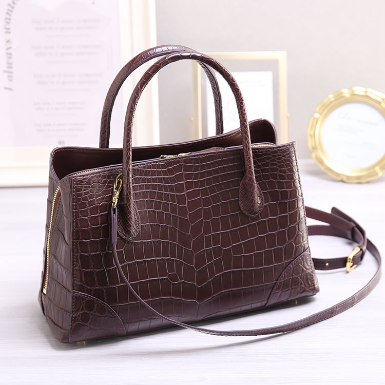 楽天市場】【4h限定20%off】クロコダイル ハンドバッグ レディース