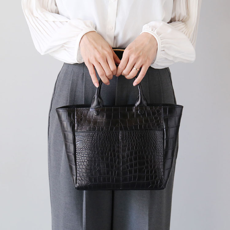 楽天市場】【4h限定20%off】クロコダイル トートバッグ レディース
