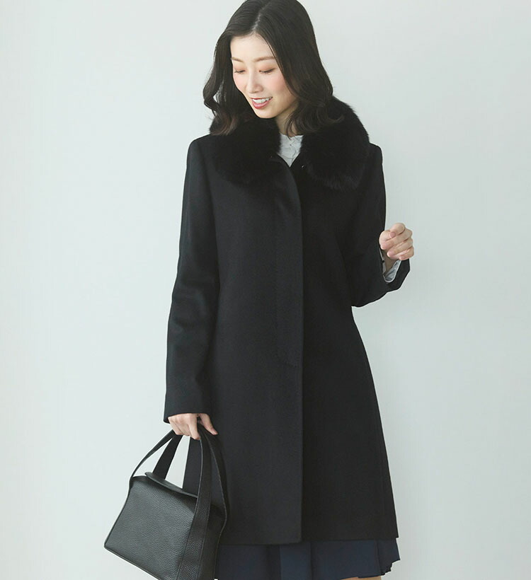 楽天市場】【24h限定10%off】カシミヤ 100% コート レディース