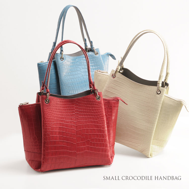 楽天市場】【期間限定価格】スモール クロコダイル レディース バッグ