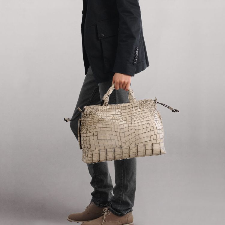 楽天市場】クロコダイル トートバッグ メンズ 大きめ A4 対応 日本製