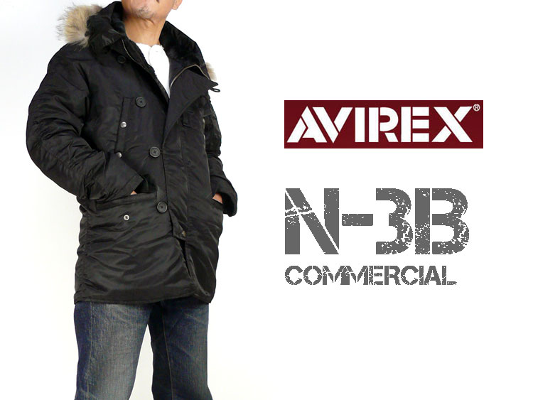 楽天市場】AVIREX アビレックス メンズ N-3B N3B フライトジャケット