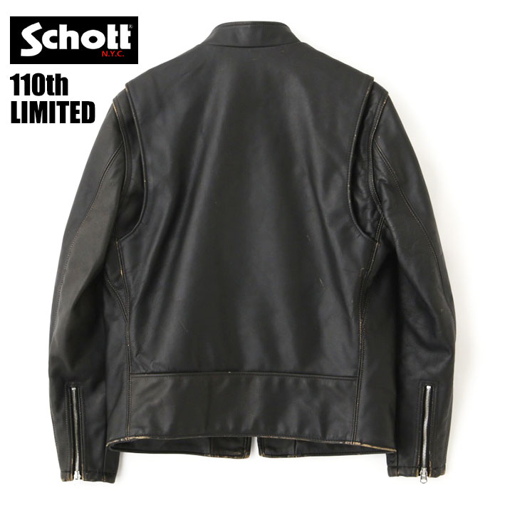 楽天市場】Schott ショット 659US 110周年限定 CAFE RACER JACKET