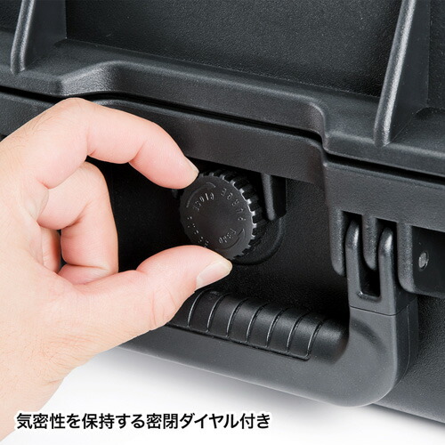 楽天市場】ハードケース（PP樹脂製・密閉ダイヤル・鍵付き・18型ワイド