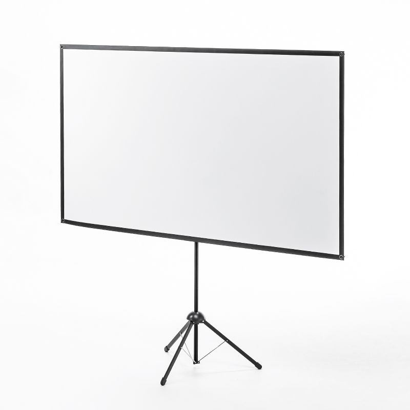 楽天市場】プロジェクタースクリーン 80インチ 型 16:9 床置き式 自立