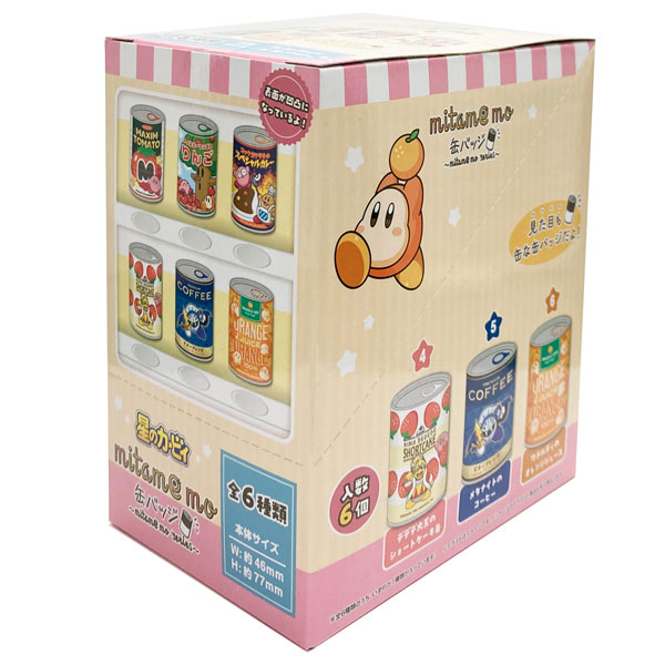 楽天市場】星のカービィ mitamemo 缶バッジ ボックスセット（6パック