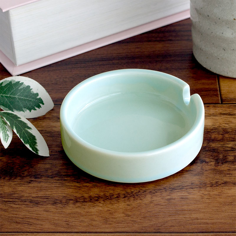 楽天市場】【アウトレット】パステルブルー 灰皿 1つ切り 7.5cm / 灰皿