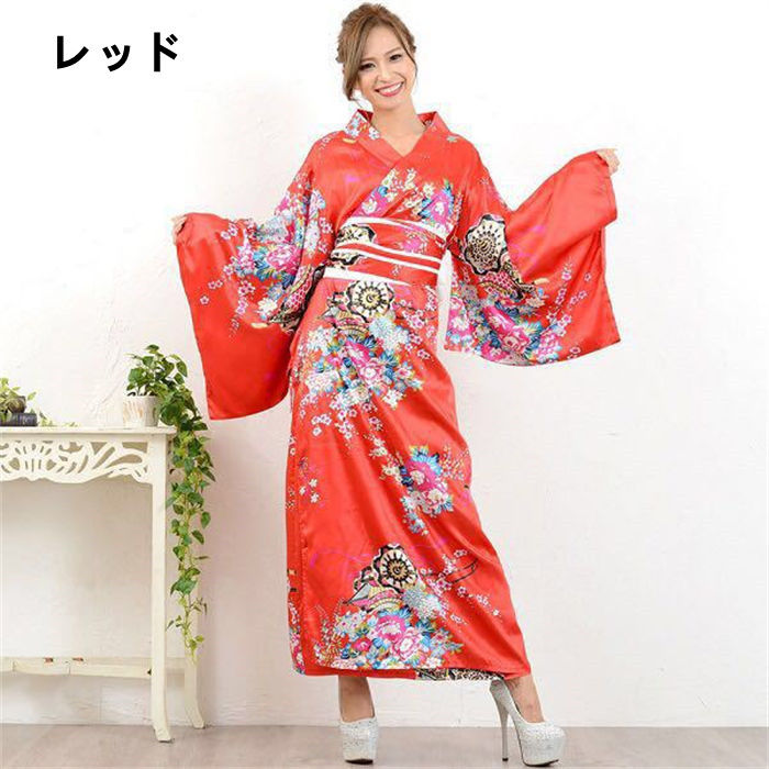 楽天市場】着物 コスプレ衣装 着物ドレス レディース ハロウィン 衣装