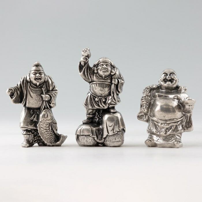 楽天市場】【公式 薩摩錫器工芸館】 恵比寿・大黒・布袋 3体セット