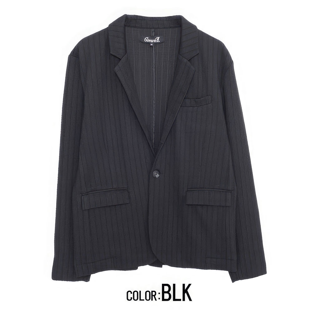 楽天市場】イケオジ ストライプ柄 テーラードジャケット メンズ 40代