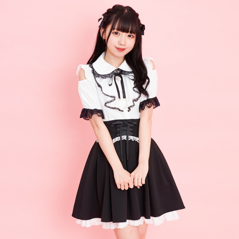 楽天市場】☆肩開きフリルラッフルブラウス7/3 18:00 マークダウン6/21