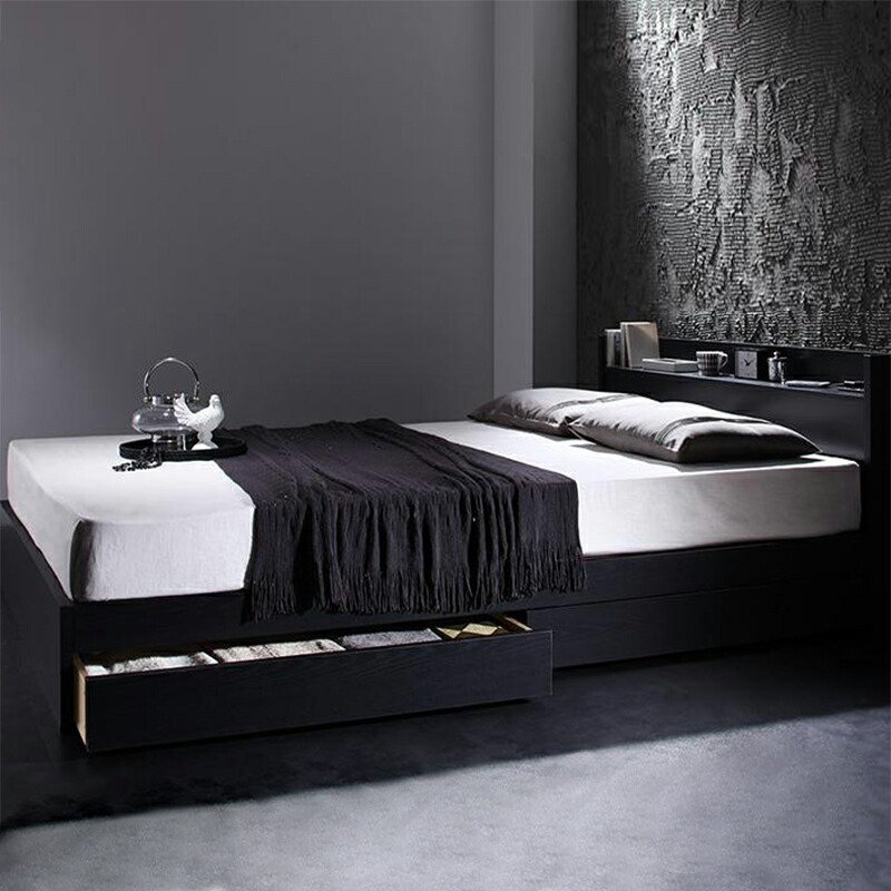 セミダブル ベッド 黒」の人気商品一覧 | 安い商品を通販サイトから