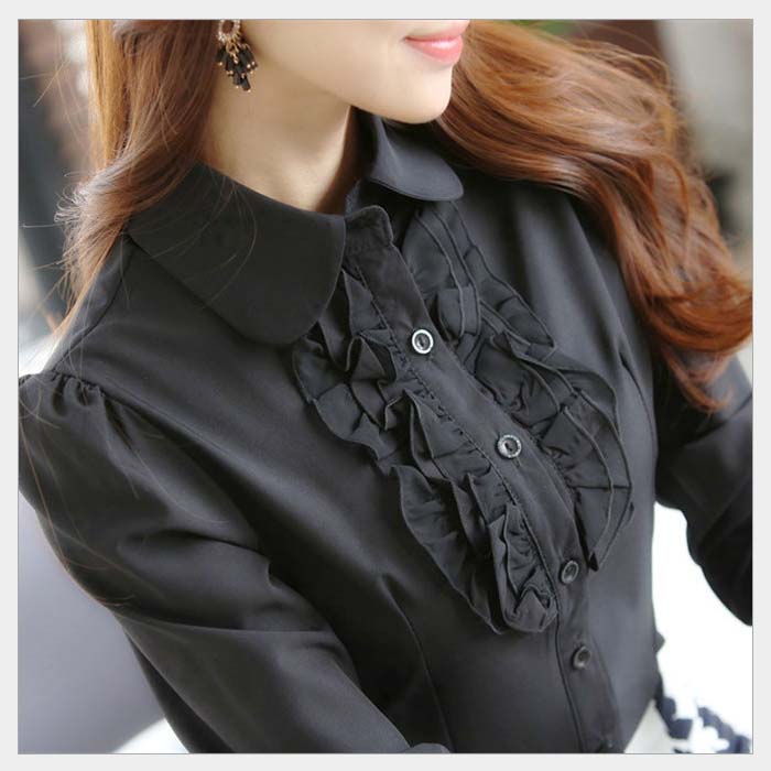 楽天市場】ブラウス 長袖 オフィス フォーマル 大きいサイズ