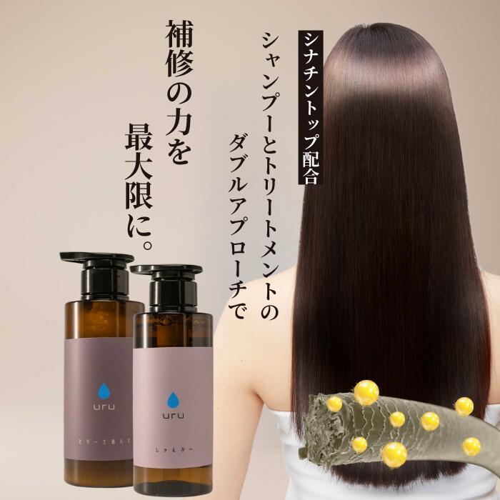 楽天市場】uru シャンプー/トリートメントセット 300ml 毛髪理論 低