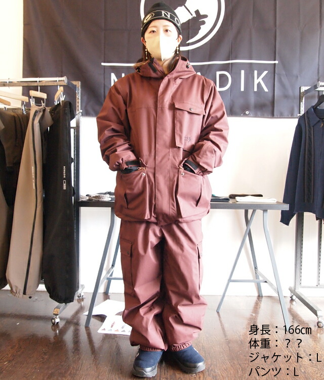 楽天市場】NOMADIK【ノマディック】ウェア 777 SNOW WEAR PNT カラー
