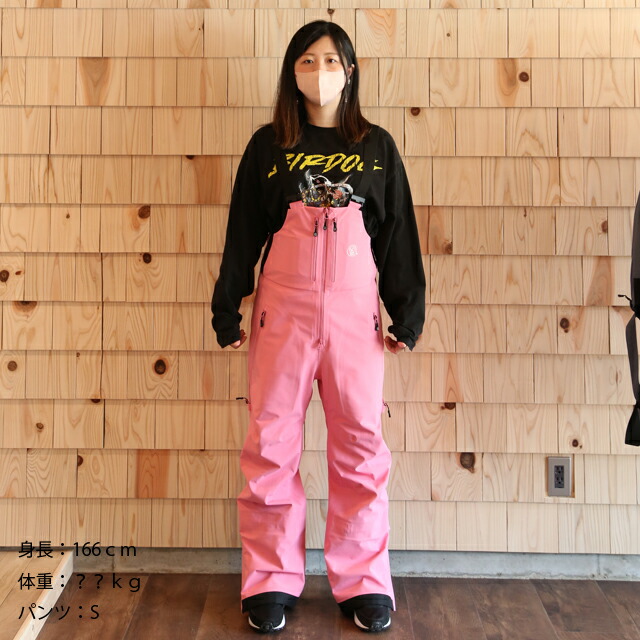 アンファッジ unfudge PEEP BIB PANTSビブパンツ M 2024-2025