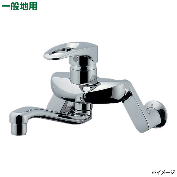 楽天市場】【即日出荷】カクダイ シングルレバー混合栓 192-314 一般地