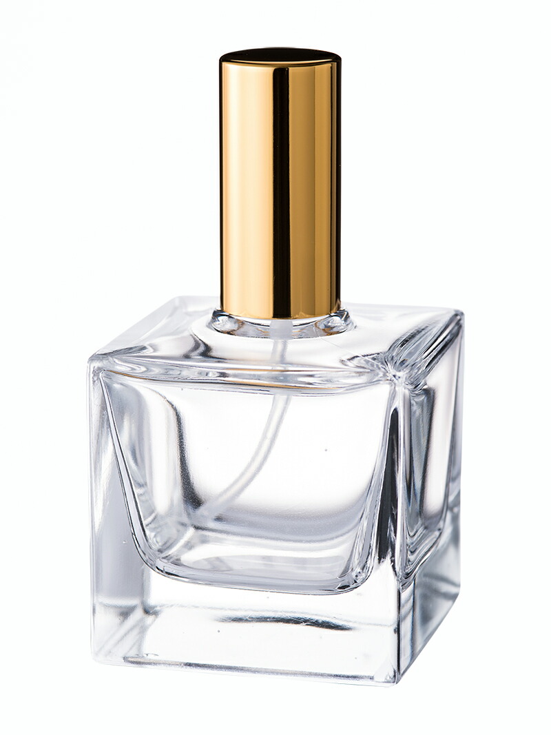 楽天市場】香水瓶 ガラス容器 アトマイザー 化粧品 50mlサイコロ瓶