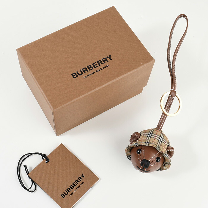 楽天市場】BURBERRY バーバリー キーリング トーマスベア チャーム