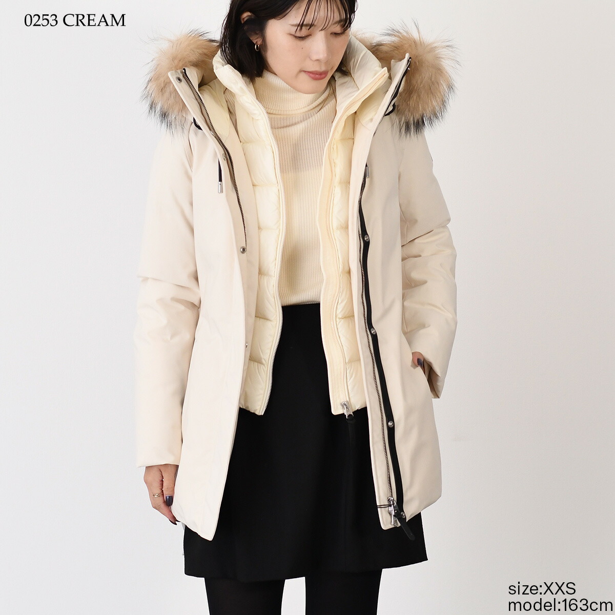 楽天市場】MACKAGE マッカージュ ダウン アウター ジェニ エフ JENI-F